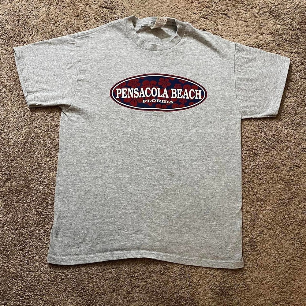 Y2k pensacola beach grey hawaiian